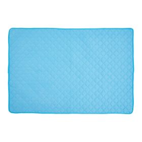 Dog Pillow Pet Summer Cooling Mat And Sleeping Pad Waterproof Pet Cooling Mat For Cat Dog Keep Cooling Supplies Self Cooling Mat (Option: Blue-M)