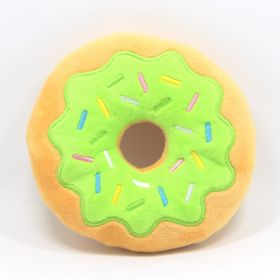 New Donut Pet Plush Toy (Color: Green)