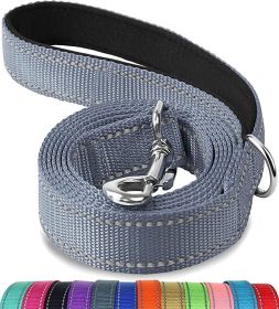 Reflective Dog Pet Hand Holding Rope (Option: Gray-120x25mm)