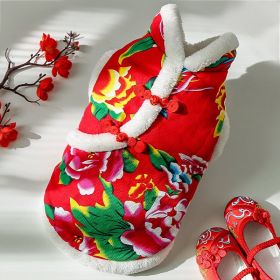 New Year Dress Dress Pet Dog Cat Clothes (Option: 294-L)
